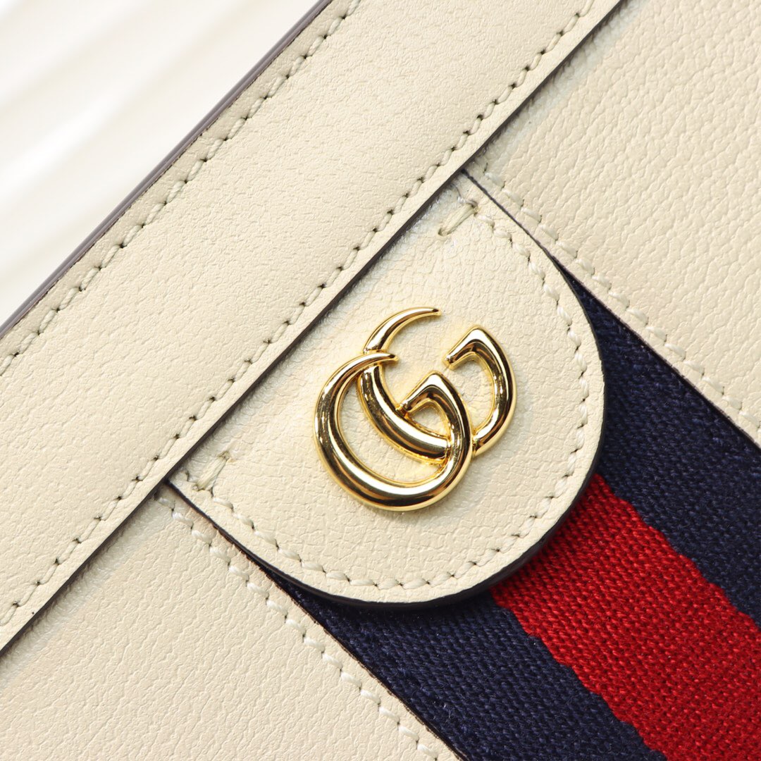 Gvc*1 Ophidia small shoulder bag White 503877
