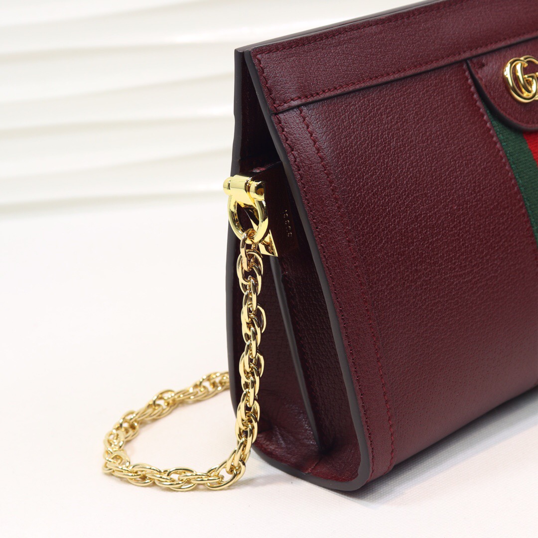 Gvc*1 Ophidia small shoulder bag Red 503877