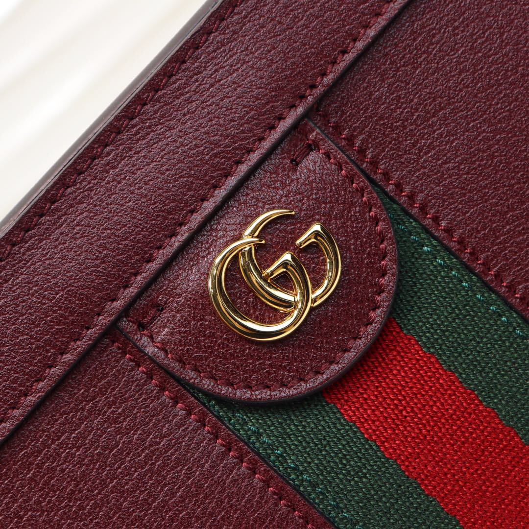 Gvc*1 Ophidia small shoulder bag Red 503877