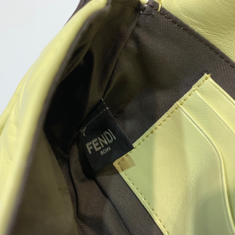 F**di Mini Baguette Yellow 18cm