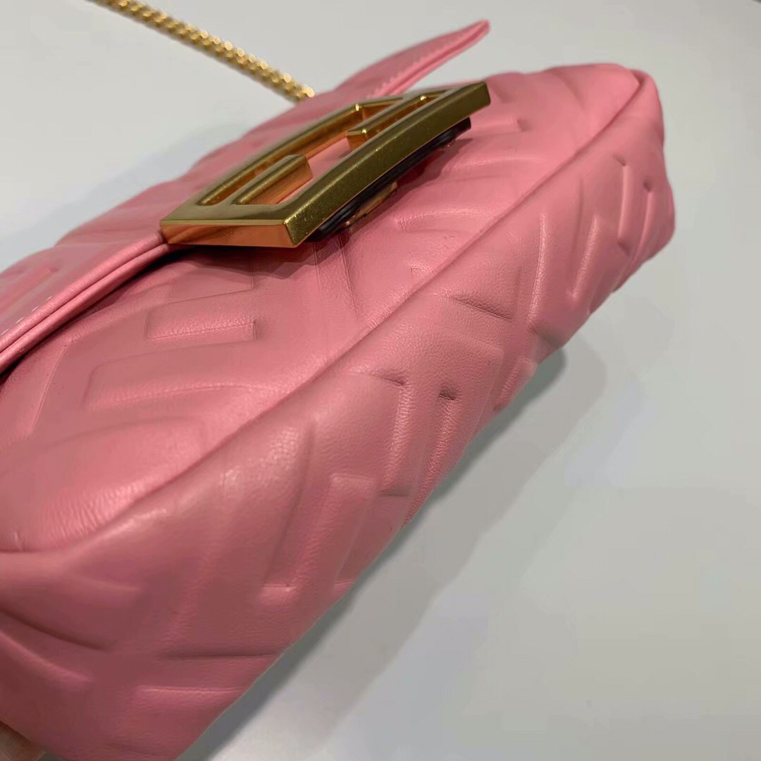 F**di Mini Baguette Pink 18cm