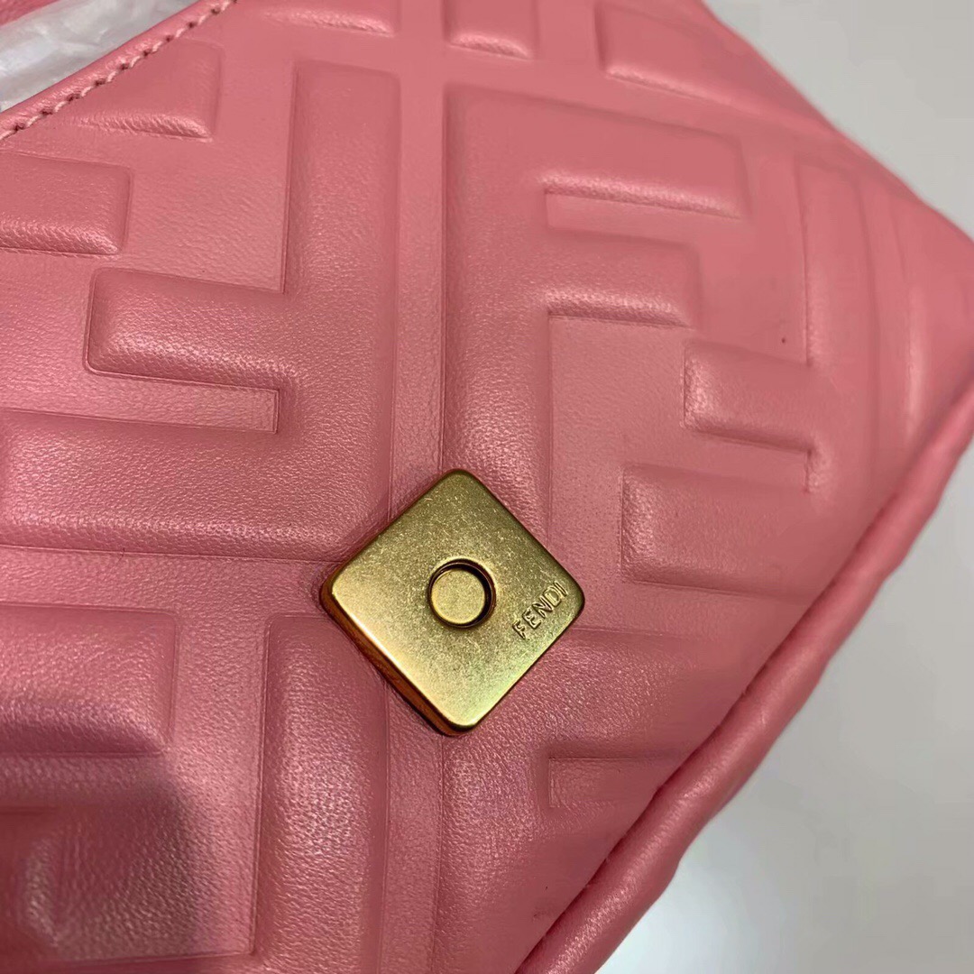 F**di Mini Baguette Pink 18cm