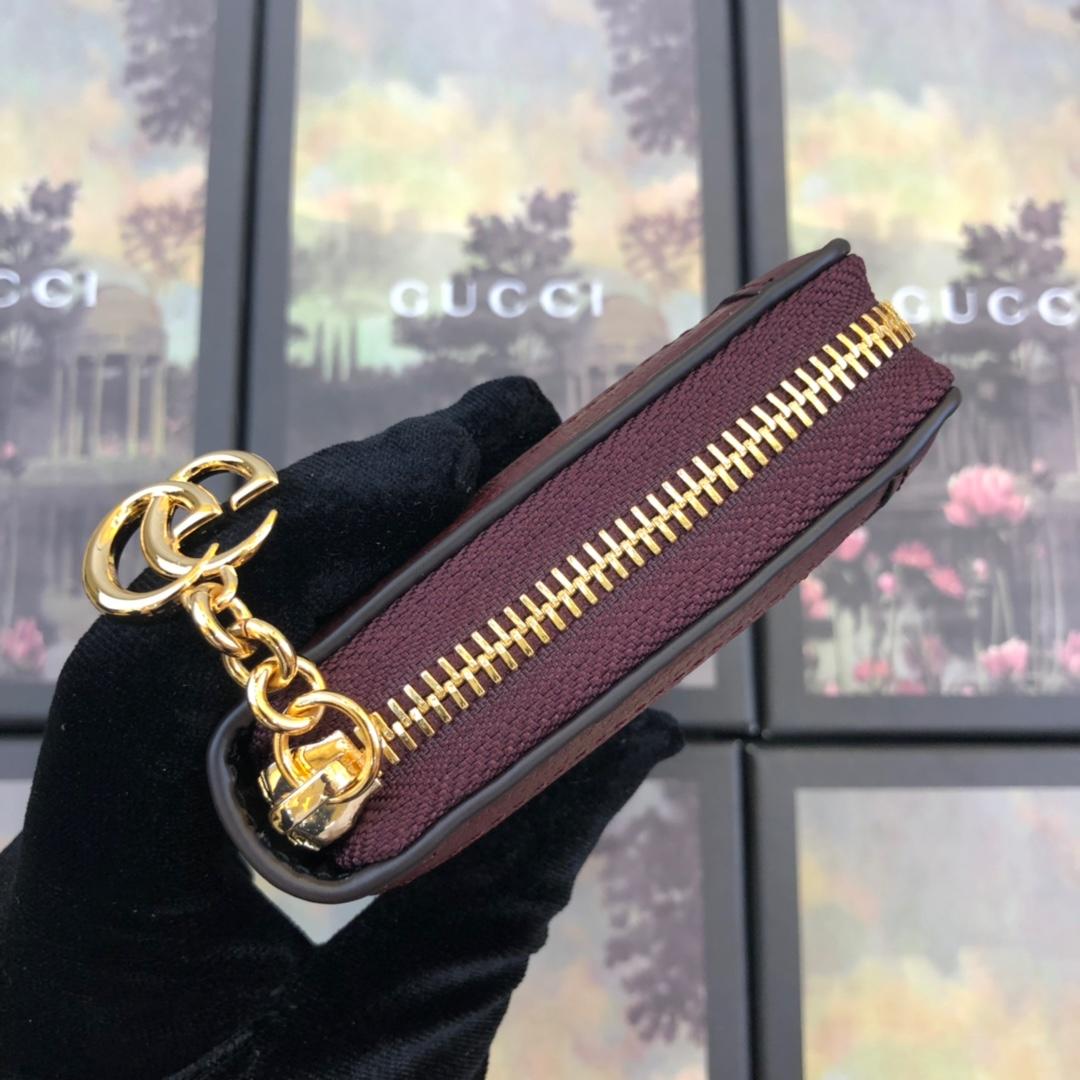 Gvc*1 Ophidia GG zip around wallet 523154 Red
