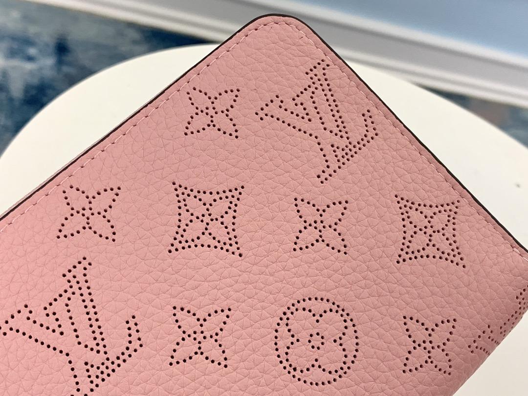 LV Zippy Wallet M58429 Mahina Leather Pink