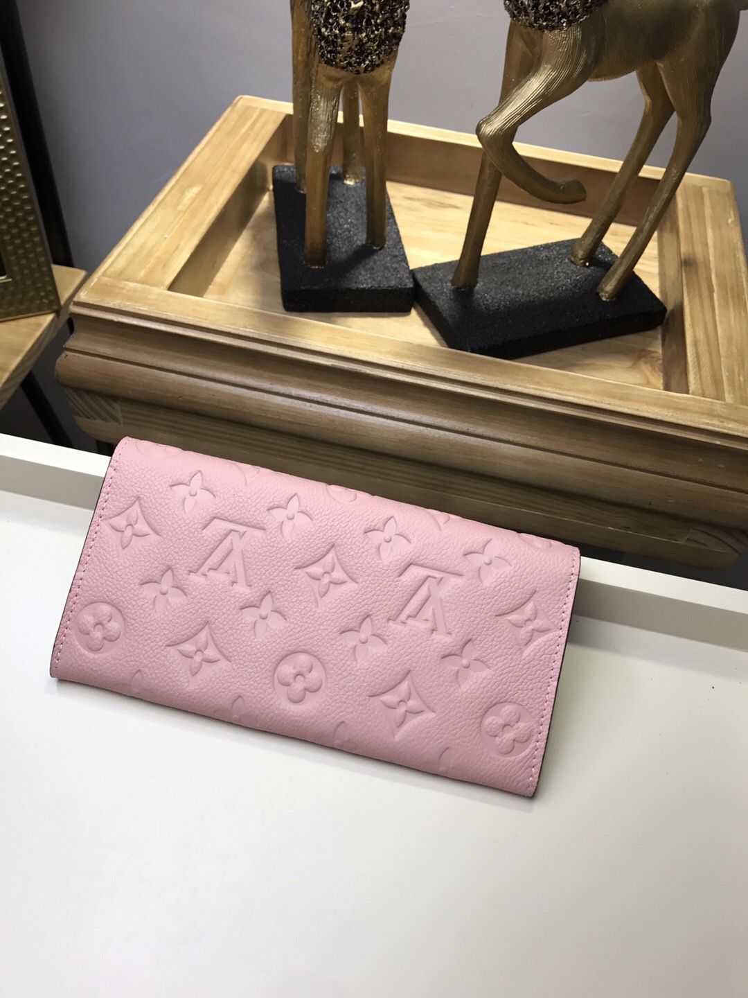LV Monogram Empreinte Leather Emilie Wallet M62369