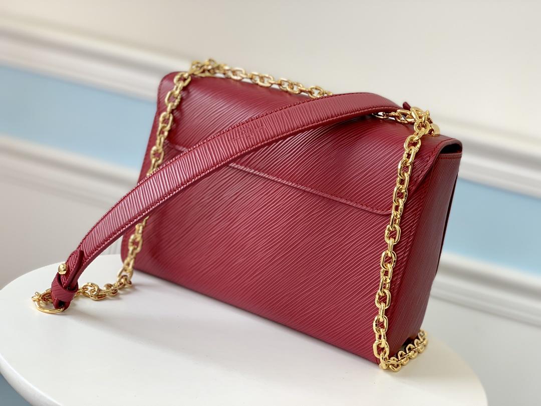 L0vis Vvtt0n Twist MM M25229 Red Size 23 x 17 x 9.5 cm