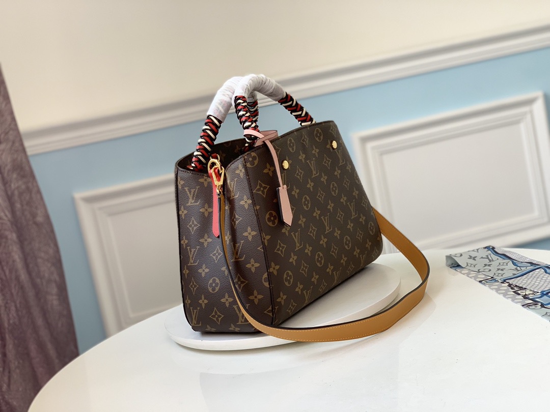 LV M44672 Montaigne MM Monogram 33cm