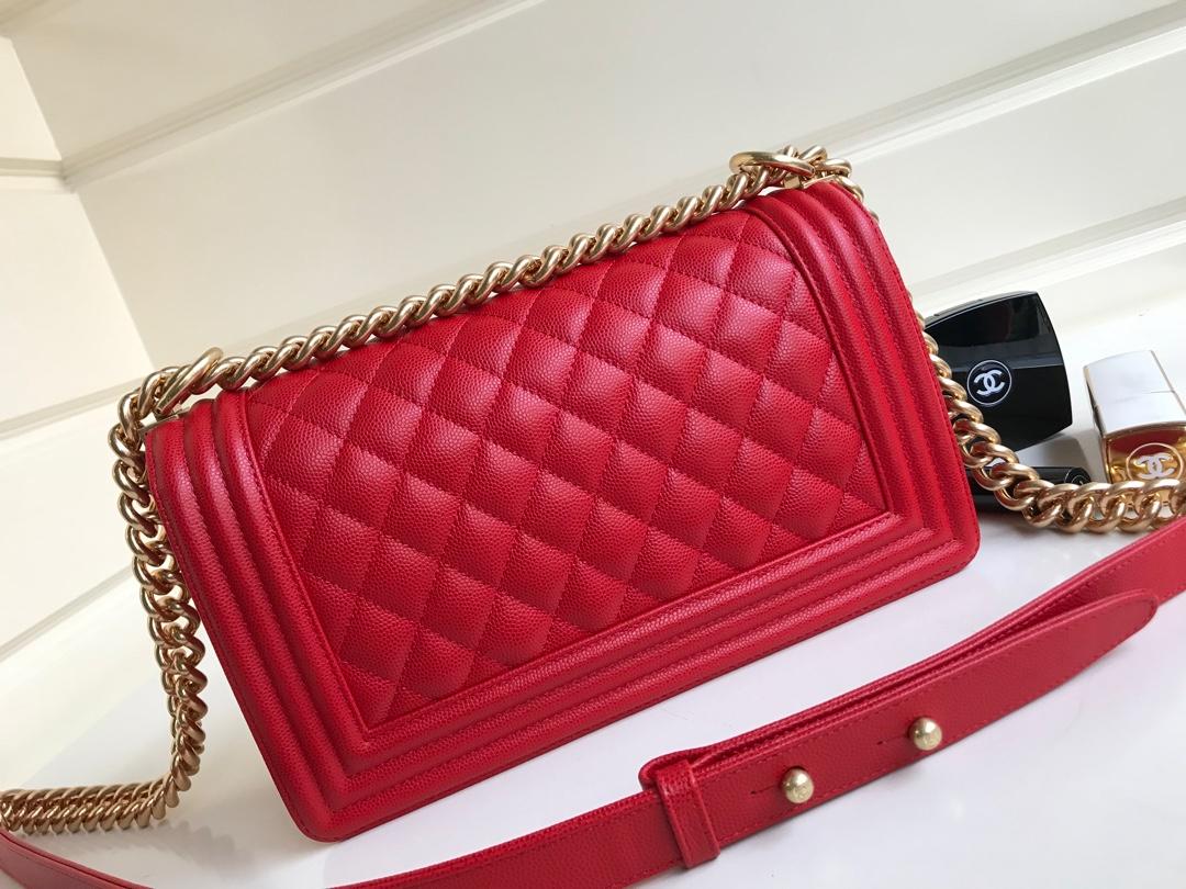 Ch**el Leboy Caviar 25cm Red gold haraware