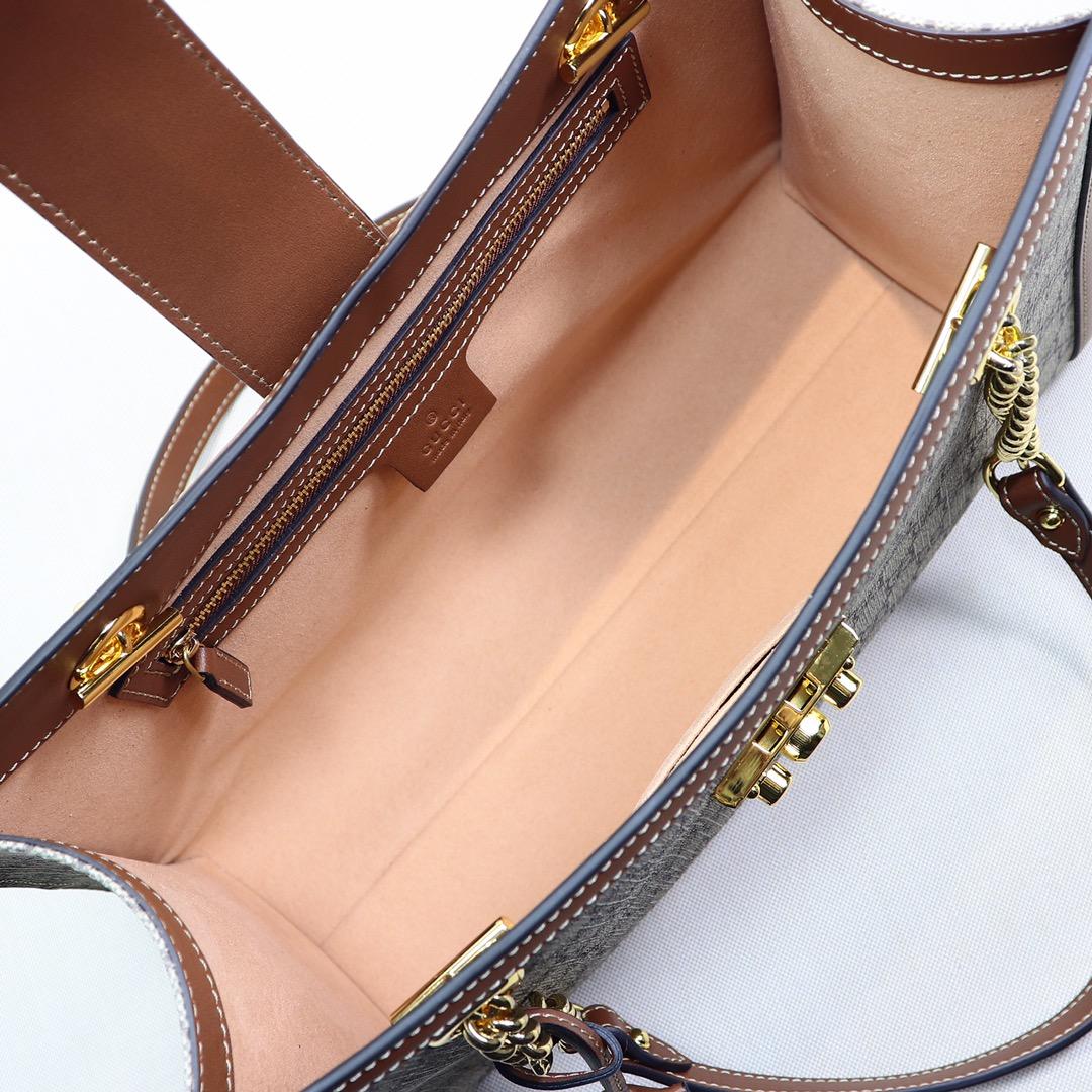 Gvc*1 Padlock medium GG tote bag 479197