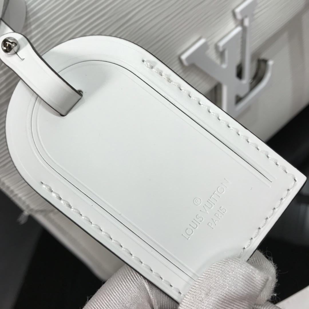 LV GRENELLE handbag Epi Leather White M53690