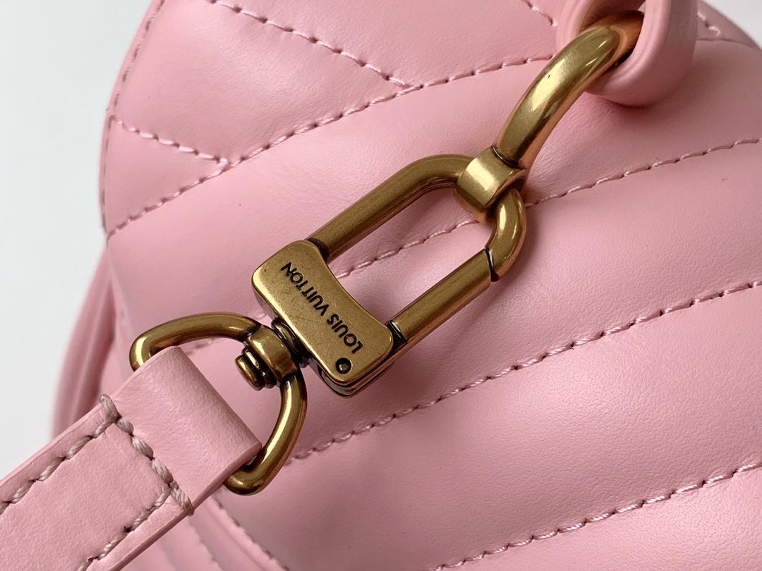 LV NEW WAVE TOP HANDLE HANDBAG Silky calfskin Pink
