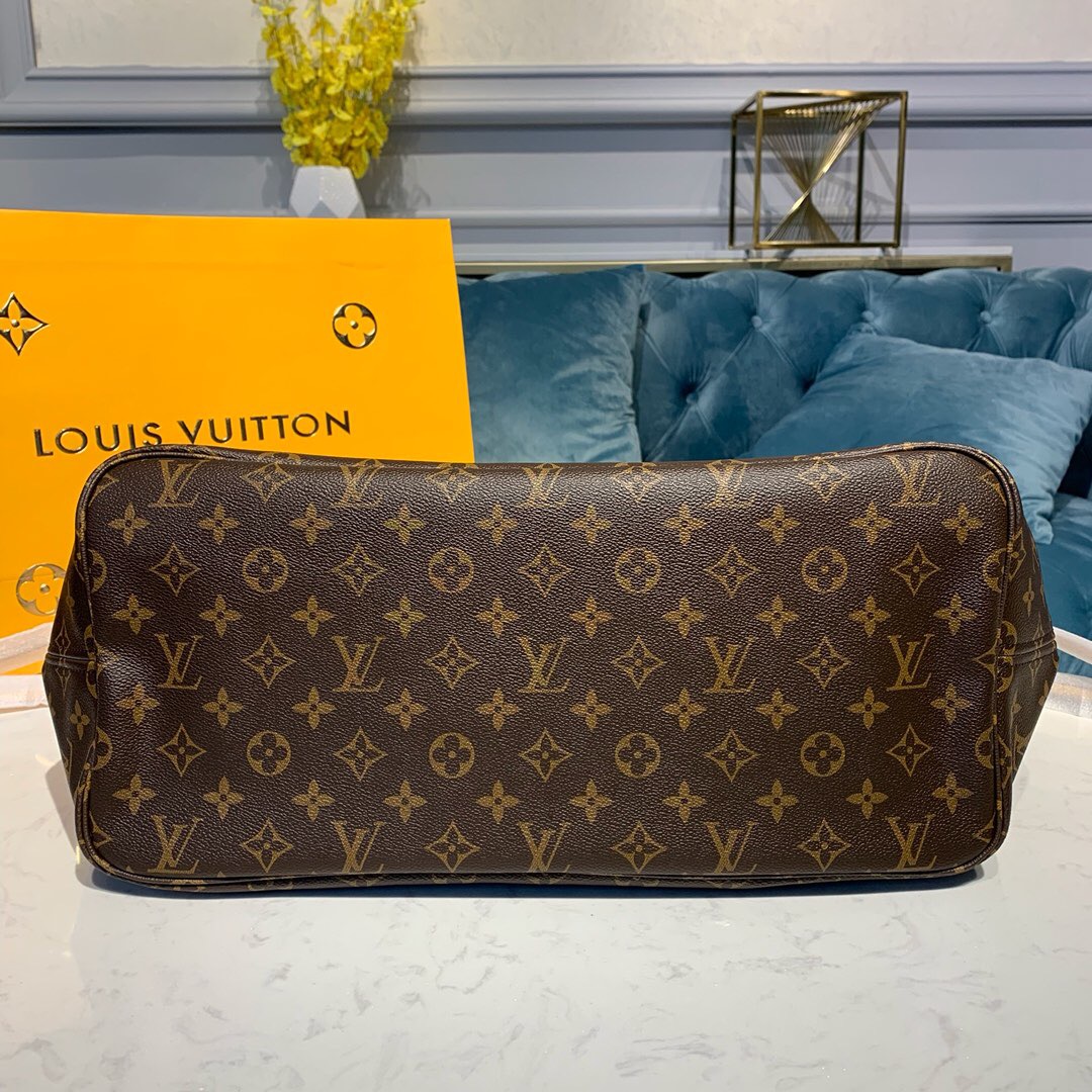 L0vis Vvtt0n Neverfull Monogram GM M41180 with rose red