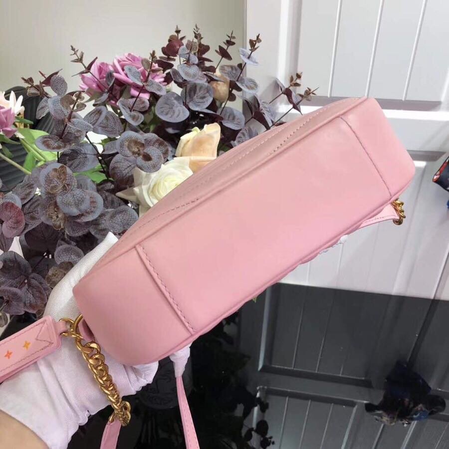 L0vis Vvtt0n New Wave Camera Bag Pink