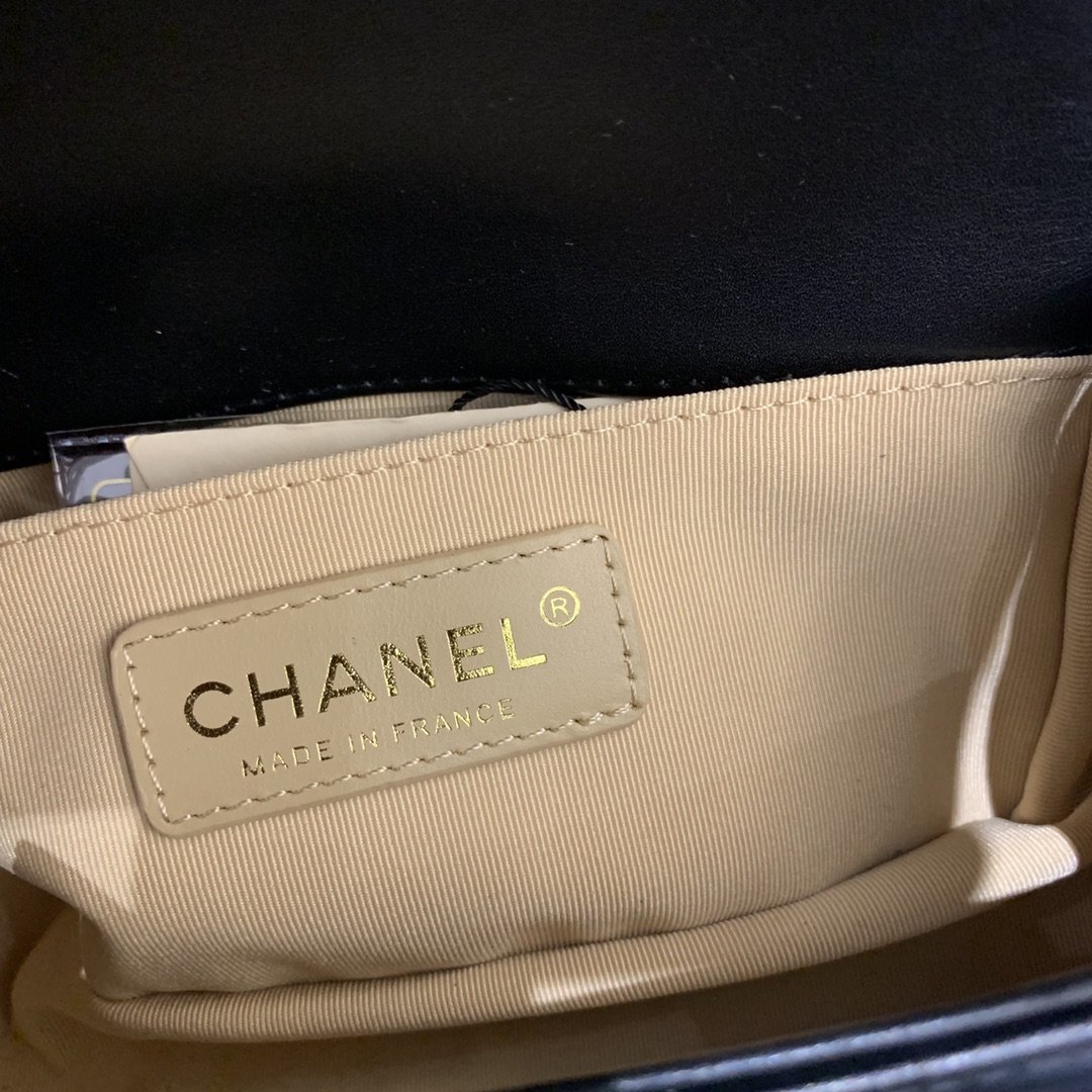 Ch**el 2019 autumn new graffiti bag 20cm