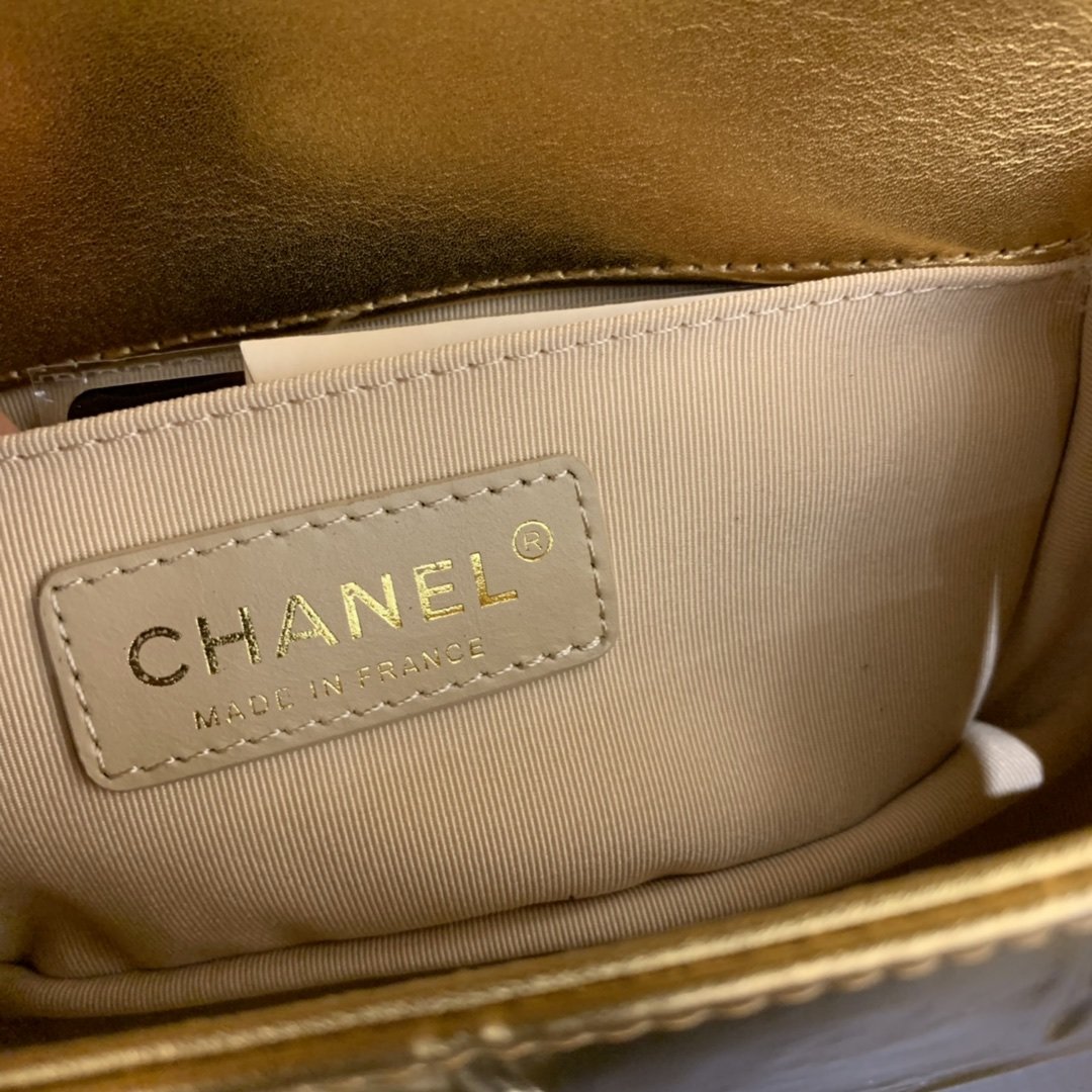 Ch**el 2019 autumn graffiti bag 20cm
