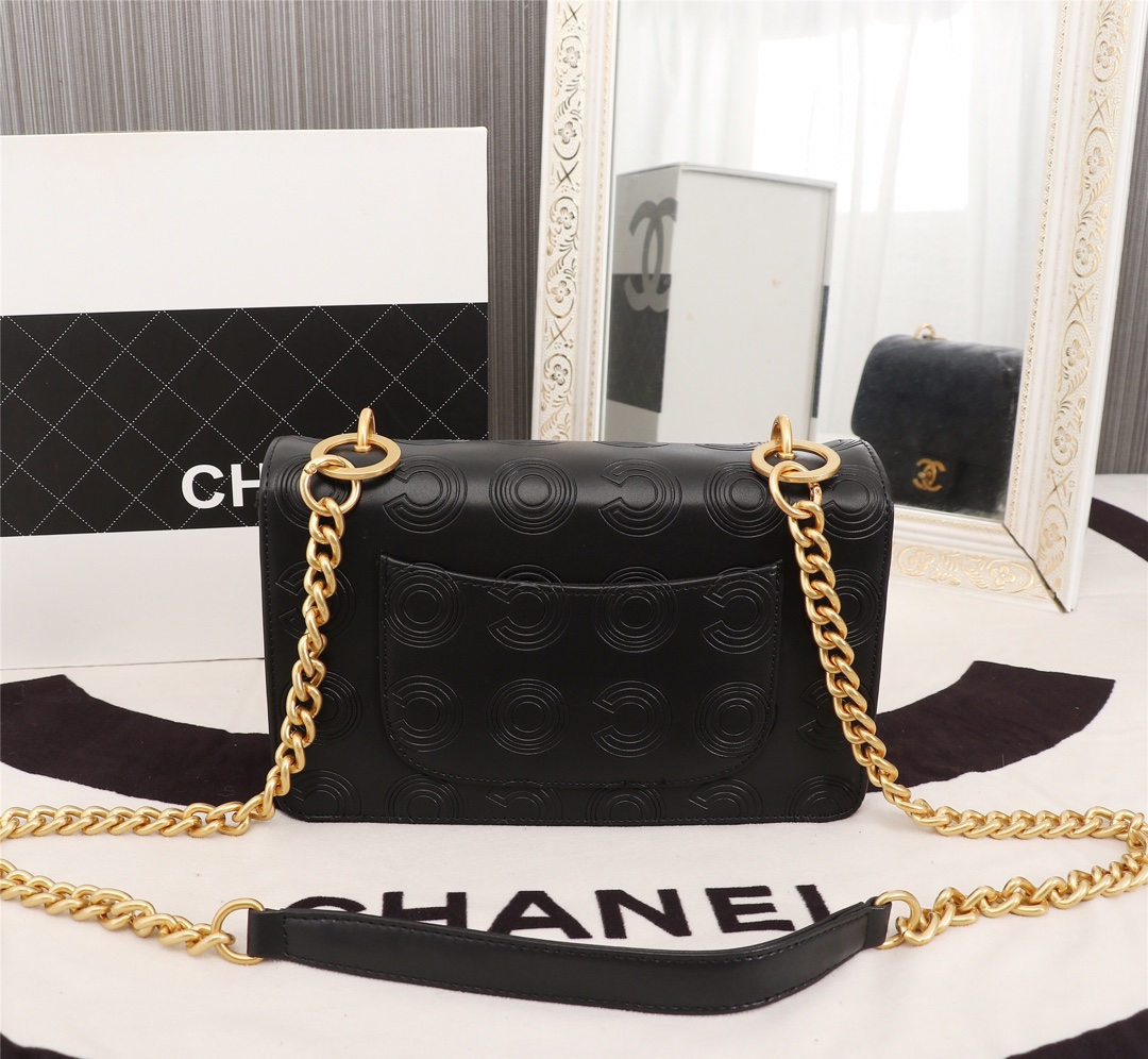 Ch**el 2019 Autumn New Bag Calfskin 25cm