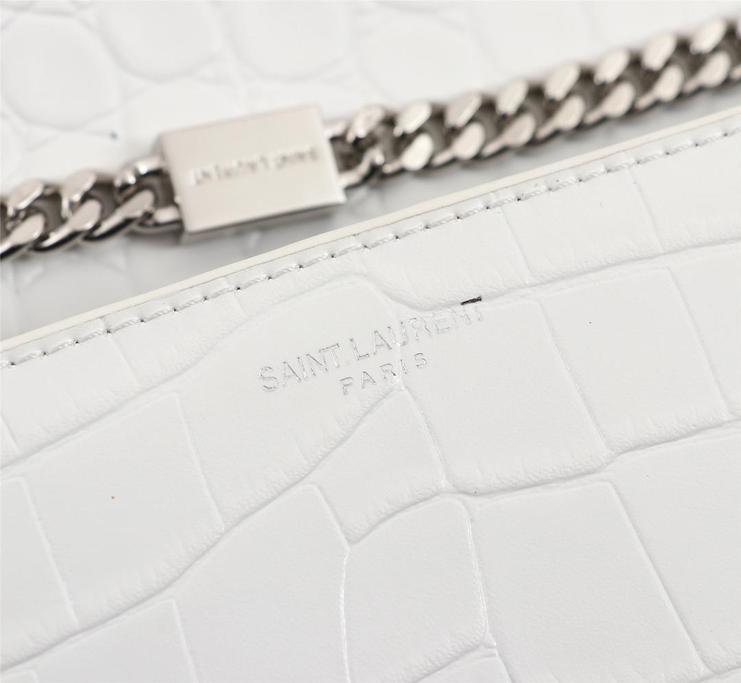Y51 Crocodile embossed cowhide Chain bag