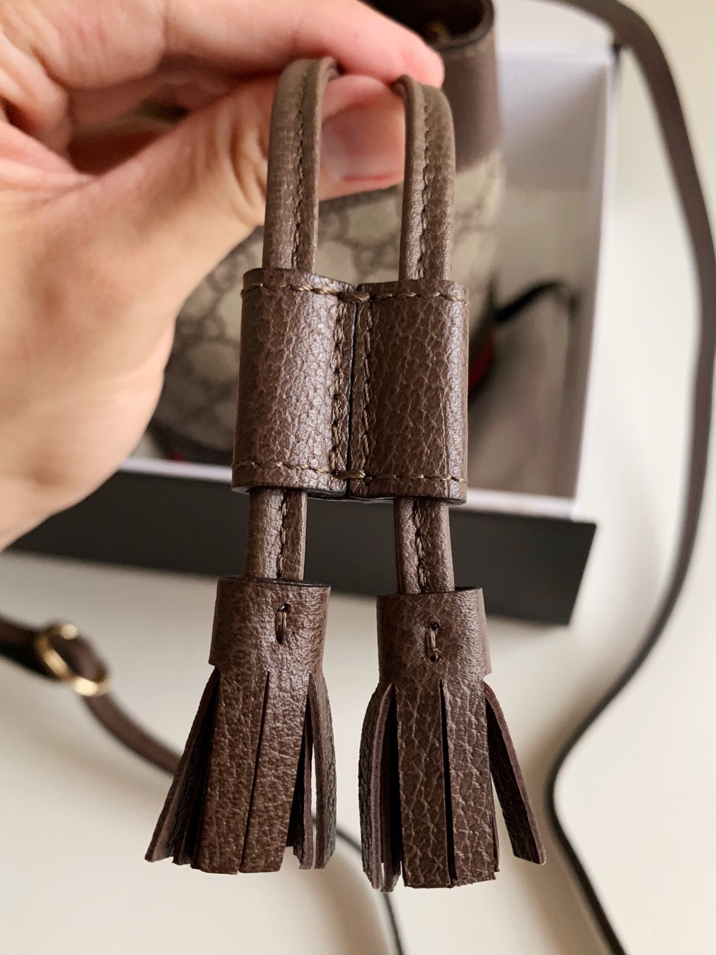 Gvc*1 Ophidia mini GG bucket bag