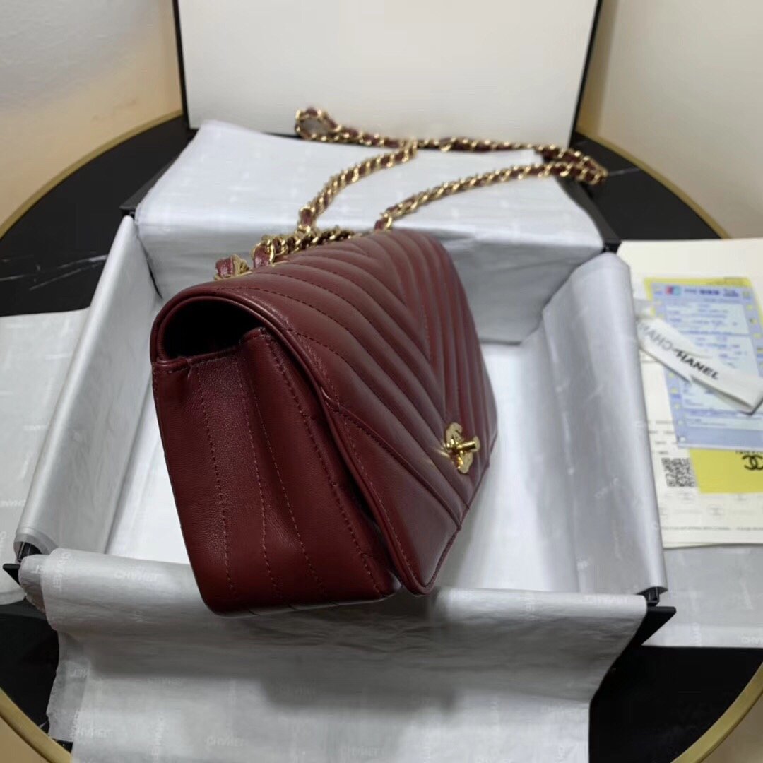 Ch**el 2019 New Lambskin mini bag