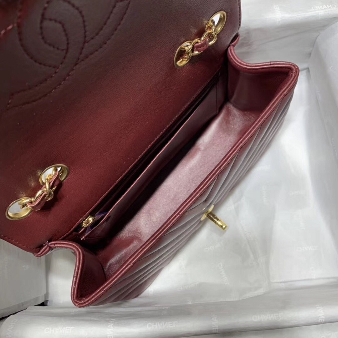 Ch**el 2019 New Lambskin mini bag