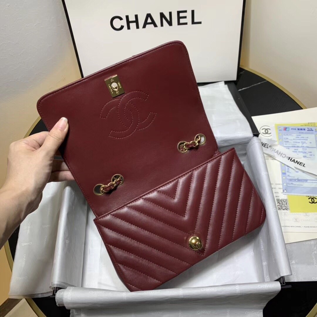 Ch**el 2019 New Lambskin mini bag