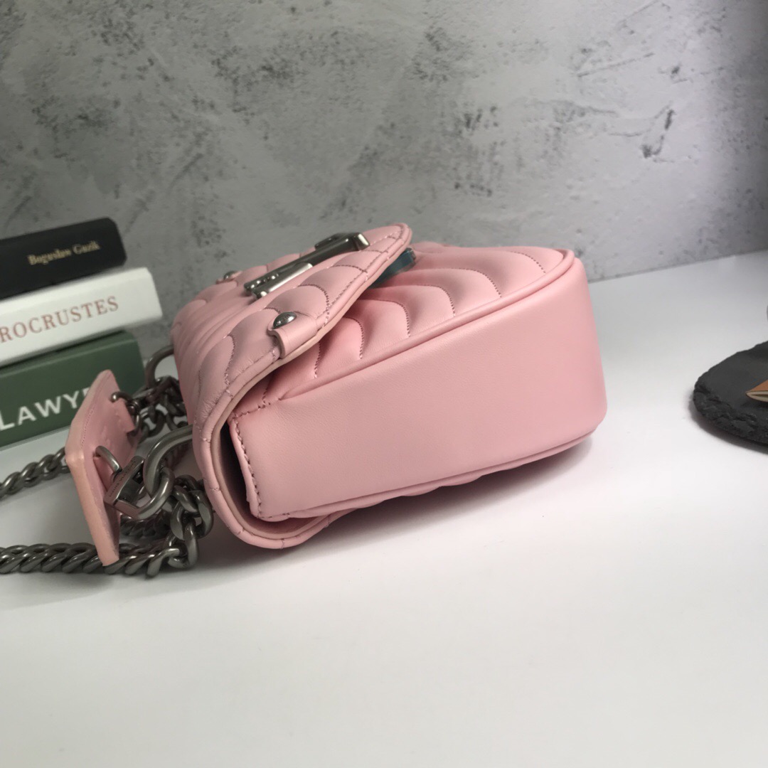 LV New Wave Calfskin Medium handbag Pink