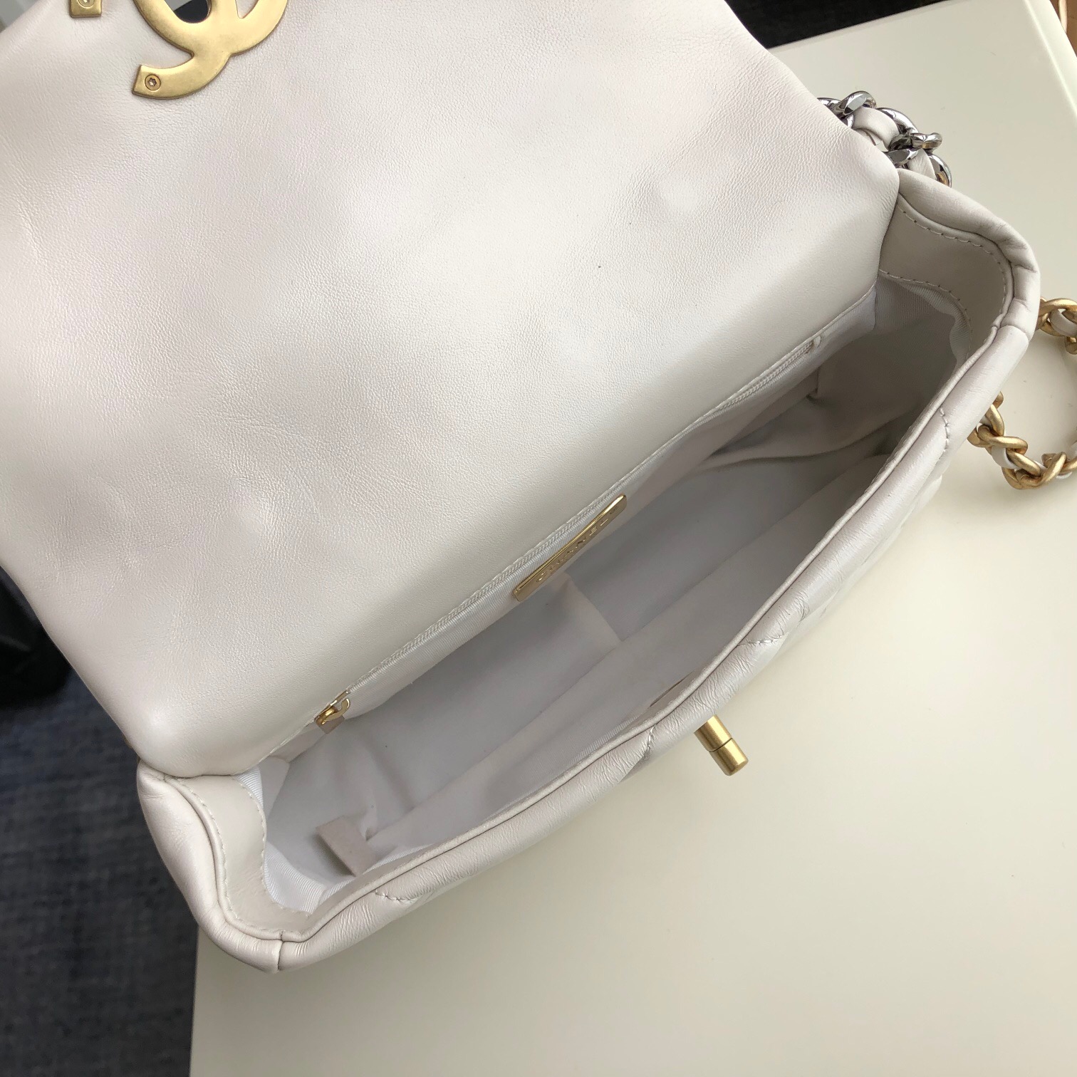 Ch**el 2019 New bag 26cm White
