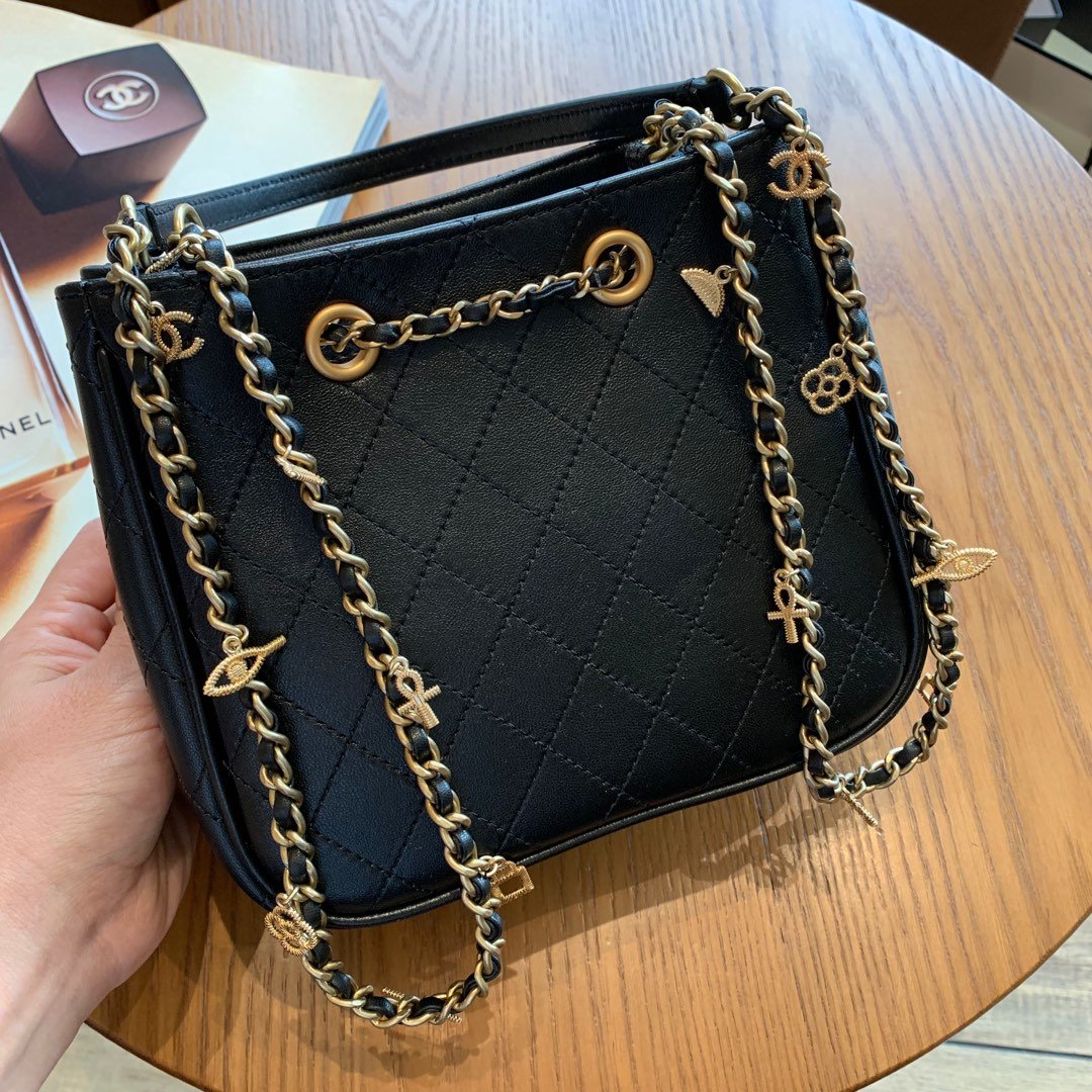 Ch**el Sac Hobo Small bucket bag AS0829
