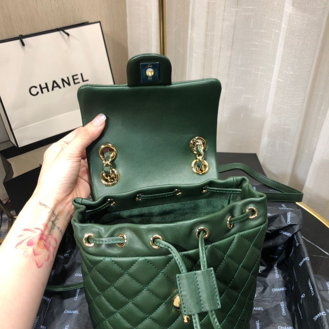 Ch**el Backpack Drawstring backpack