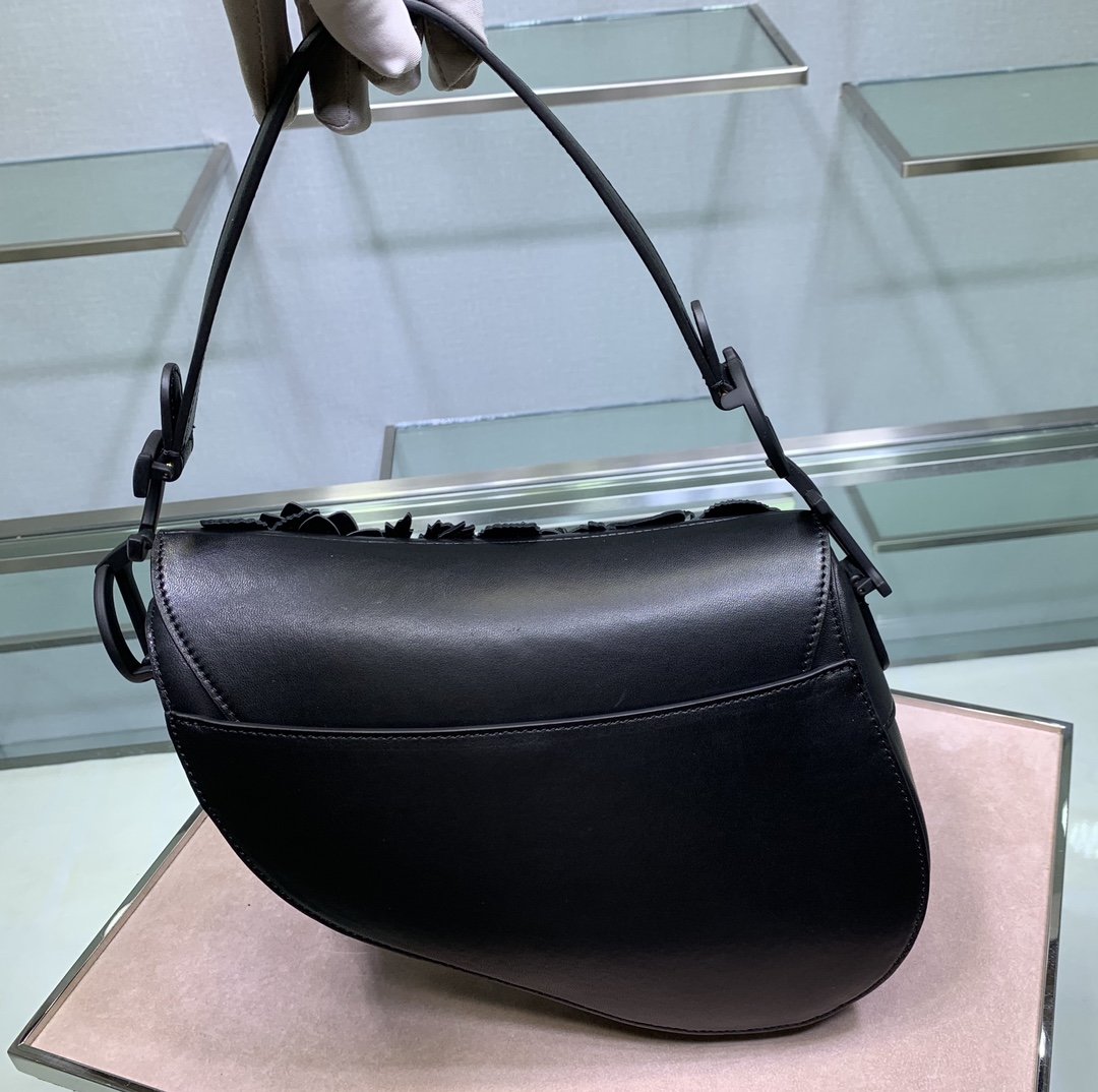 D10r Saddle rose des vents bag M0446 Black