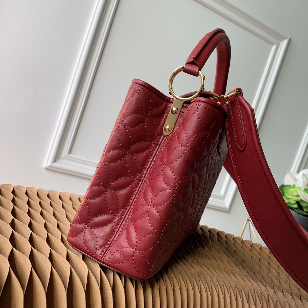 LV Capucines Monogram handbag 27CM Red