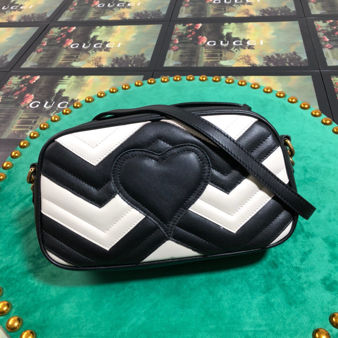 GG Marmont small matelassé shoulder bag