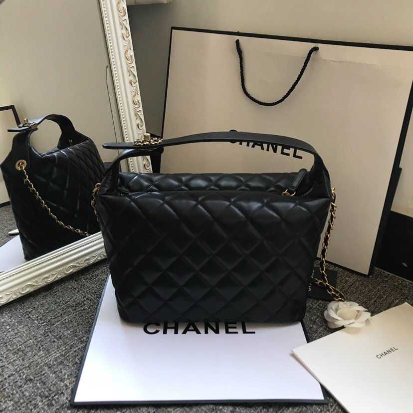 Ch**el Lambskin Handbag