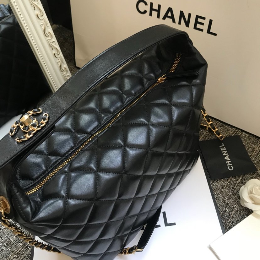 Ch**el Lambskin Handbag