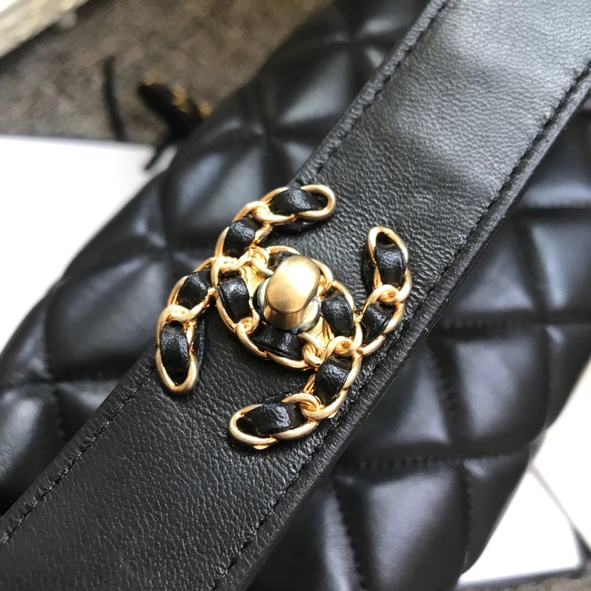 Ch**el Lambskin Handbag