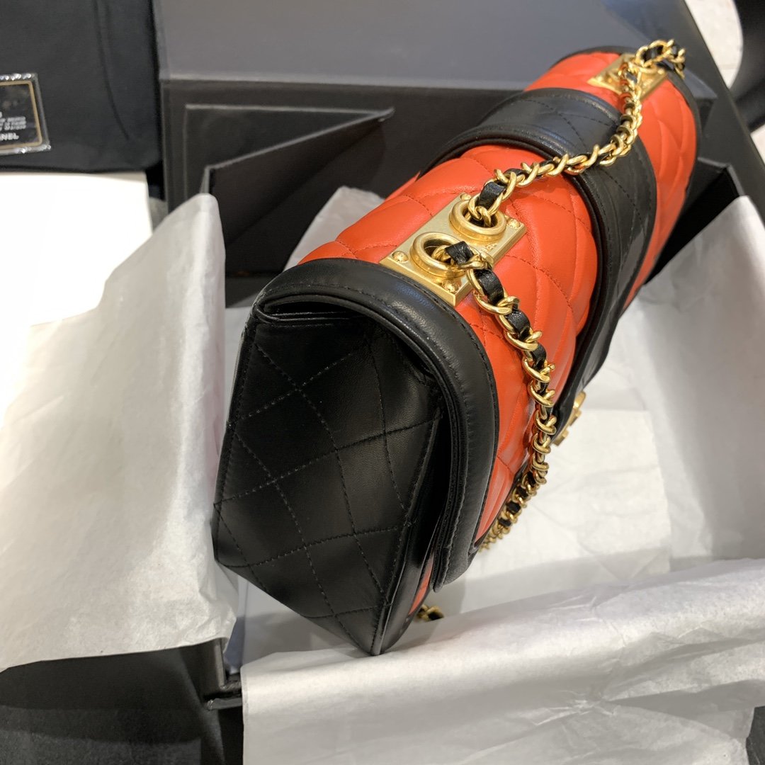 Ch**el bag 25cm Lambskin 91365