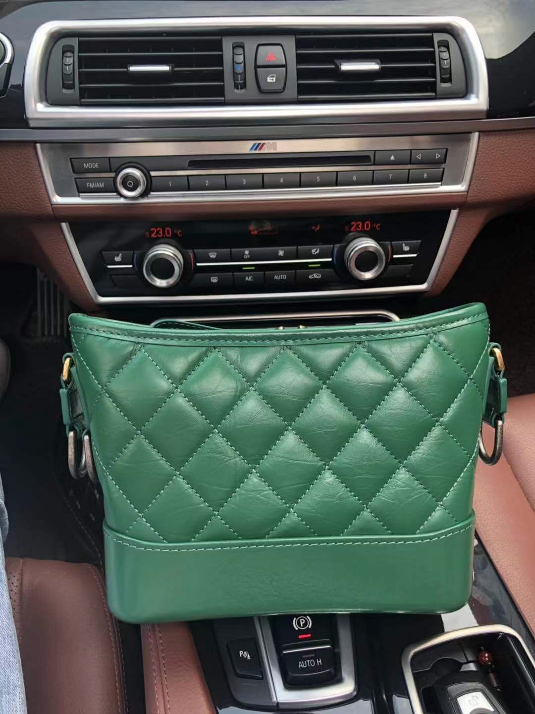 Ch**el Gabrielle bag 20cm green