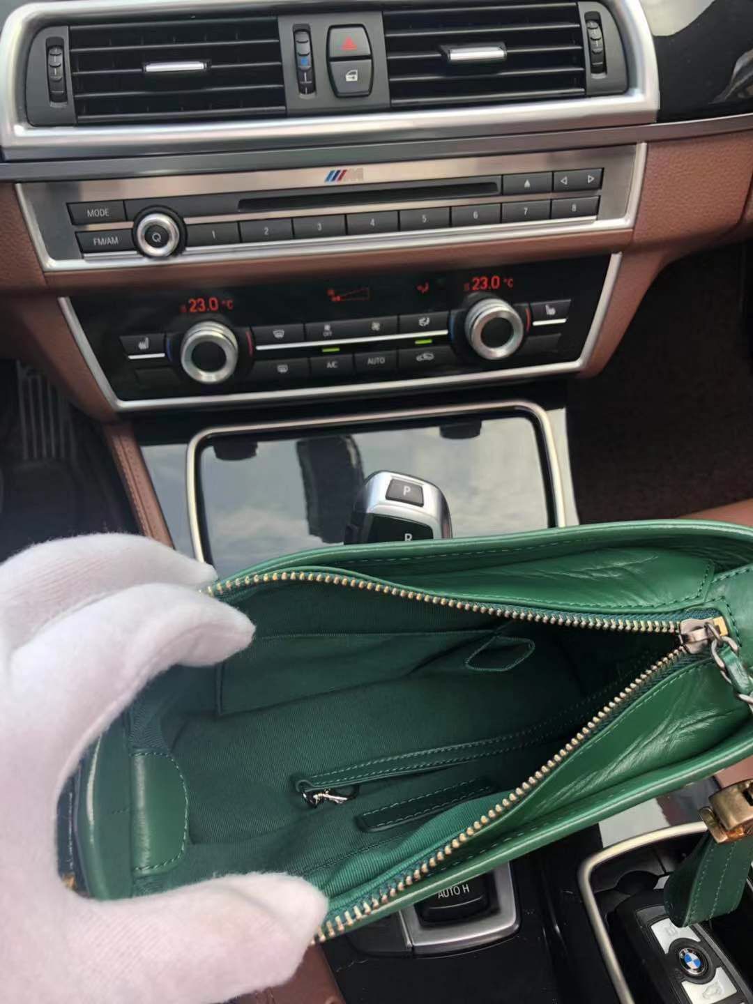 Ch**el Gabrielle bag 20cm green