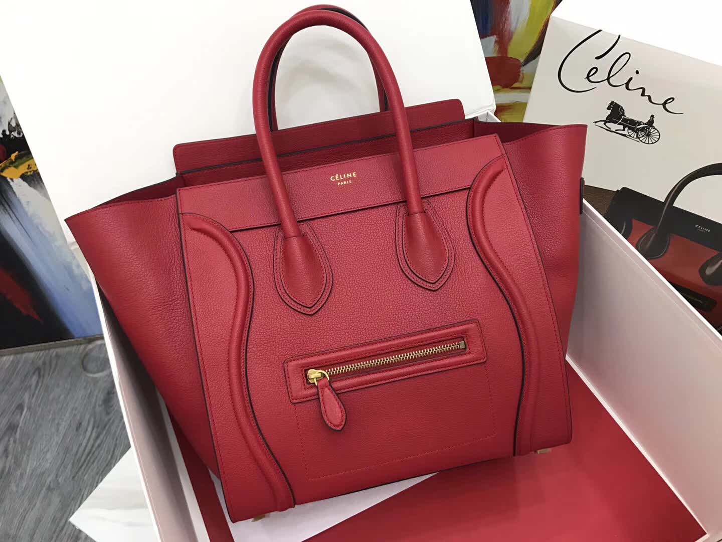 Ce1i*e Micro Luggage 30cm red