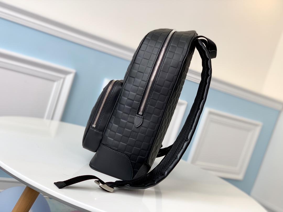 L0vis Vvtt0n Campus Backpack Damier Infini Leather Black N40094