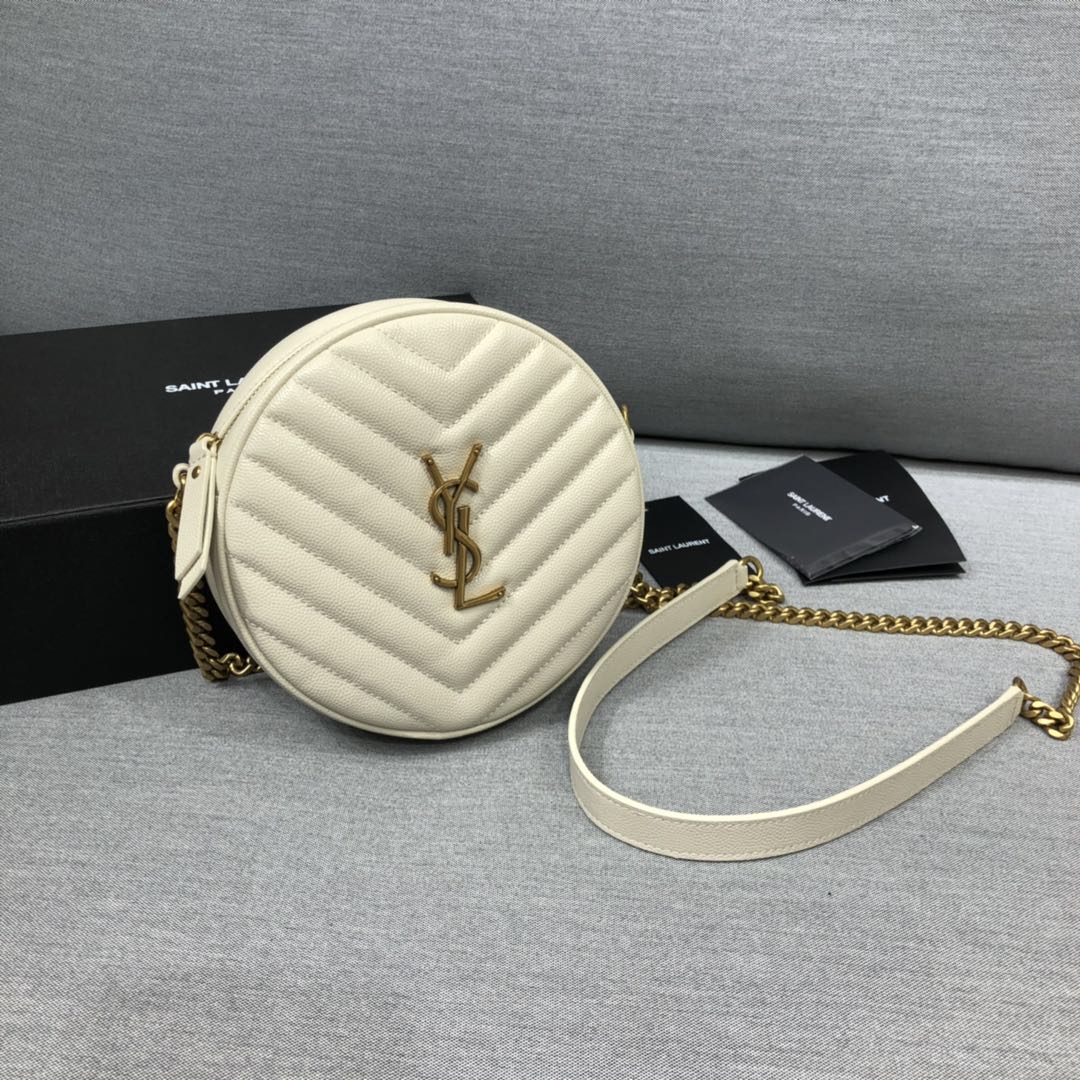 Y51 Vinyle Round Camera Bag