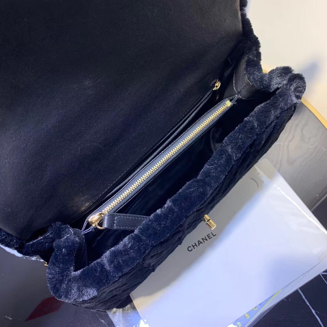 Ch**el bag 28cm Black