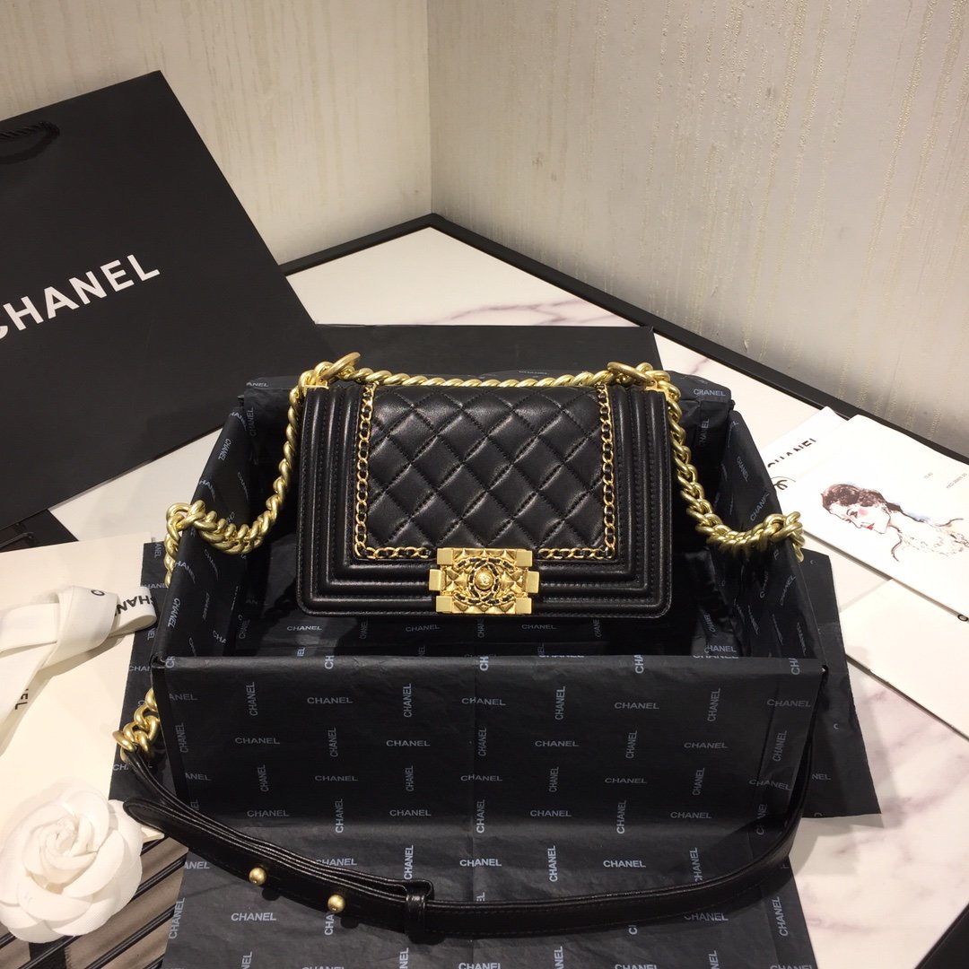 Ch**el Leboy bag 20cm black