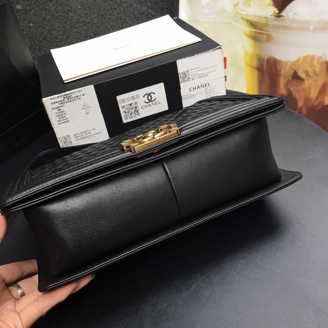 Ch**el Leboy Lambskin 30cm gold hardware