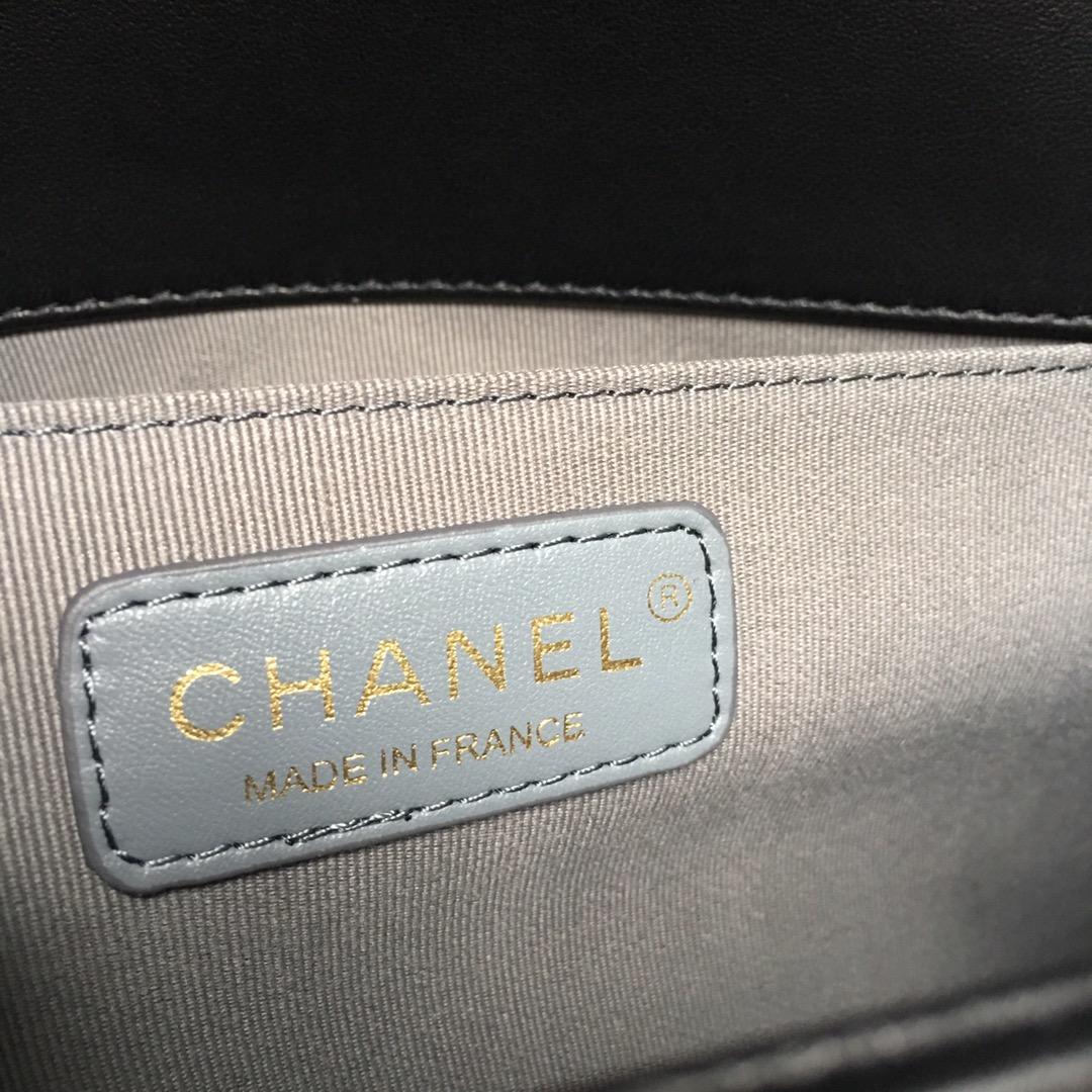 Ch**el Leboy Lambskin 30cm gold hardware