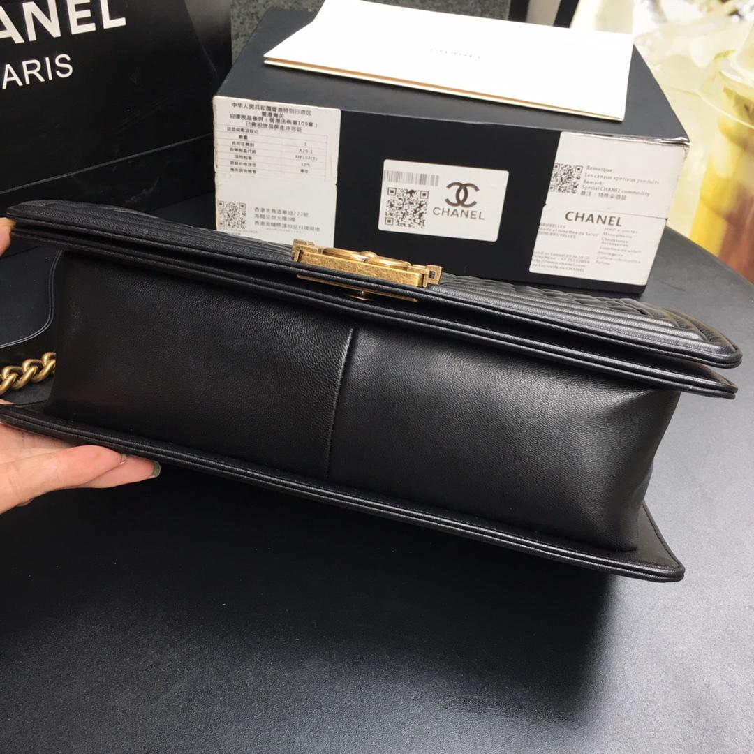 Ch**el Leboy Lambskin 28cm Gold hardware
