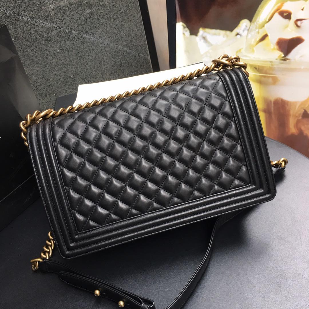 Ch**el Leboy Lambskin 28cm Gold hardware