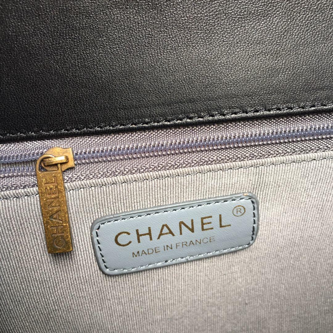 Ch**el Leboy Lambskin 28cm Gold hardware