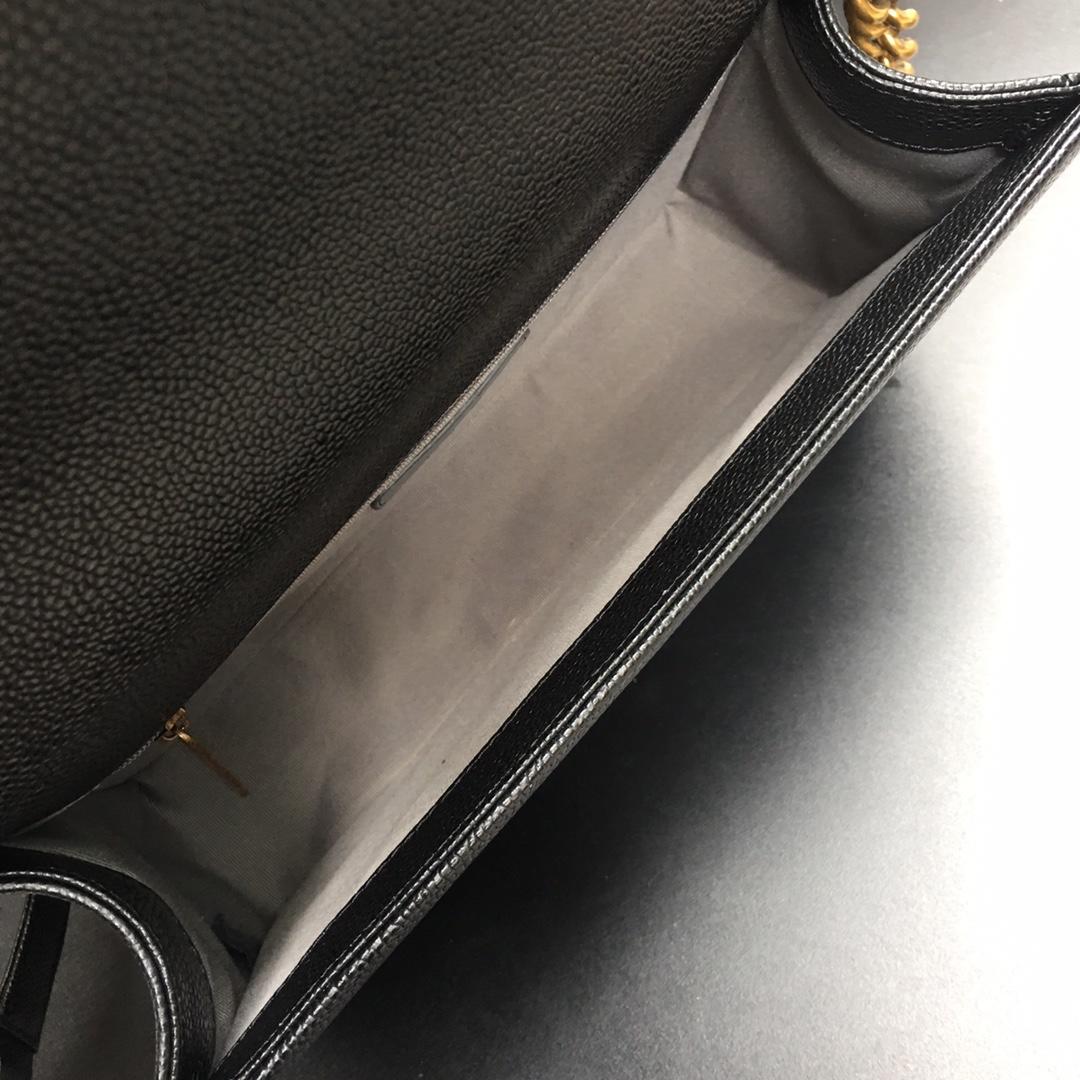 Ch**el Leboy Caviar 28cm Gold hardware
