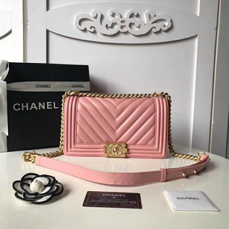 Ch**el Leboy Lambskin 25cm